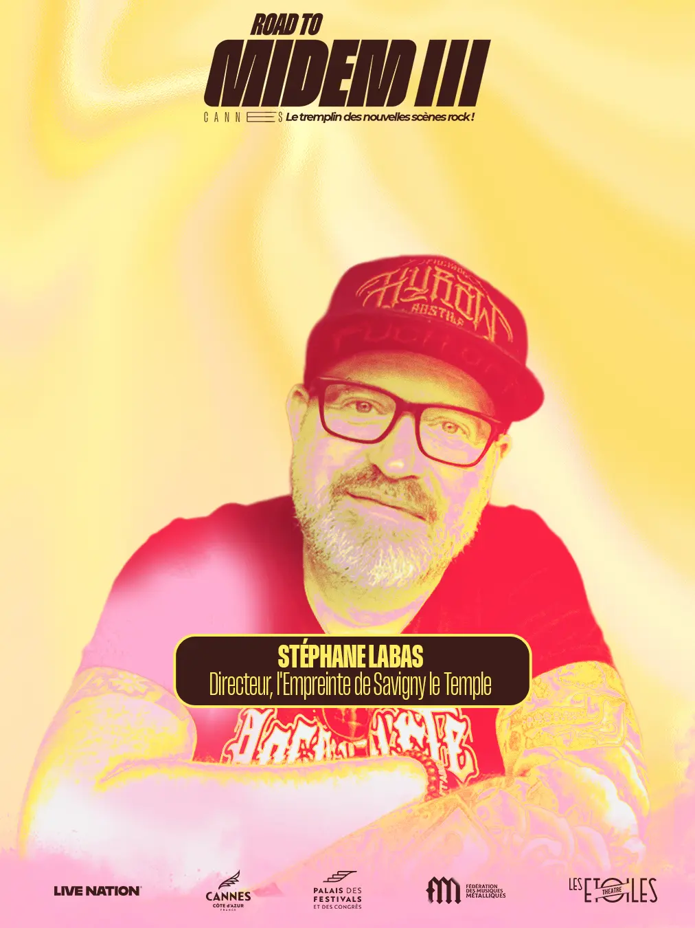 Stéphane Labas, directeur de l’Empreinte de Savigny-le-Temple