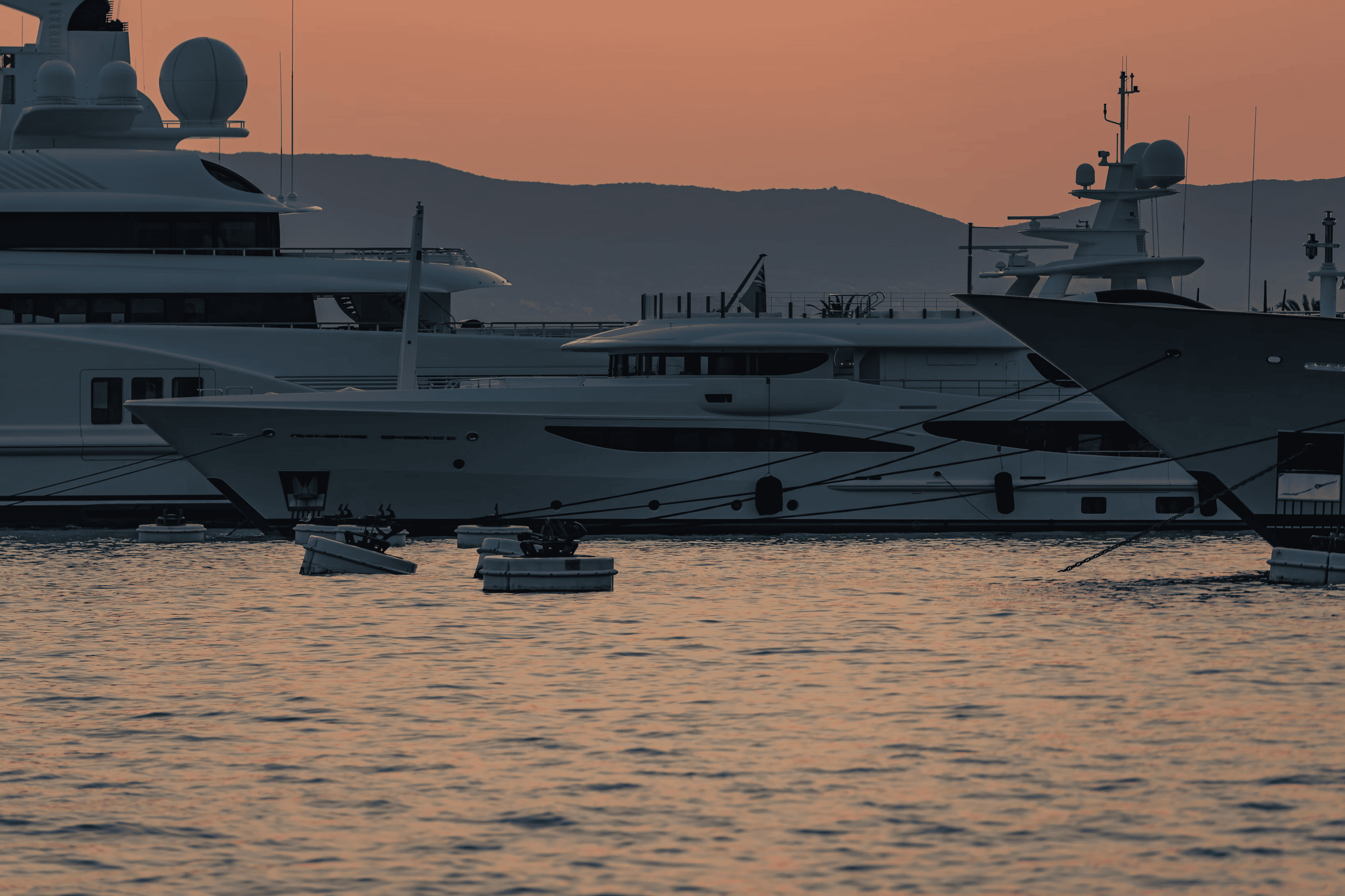 Yachten in Tivat.