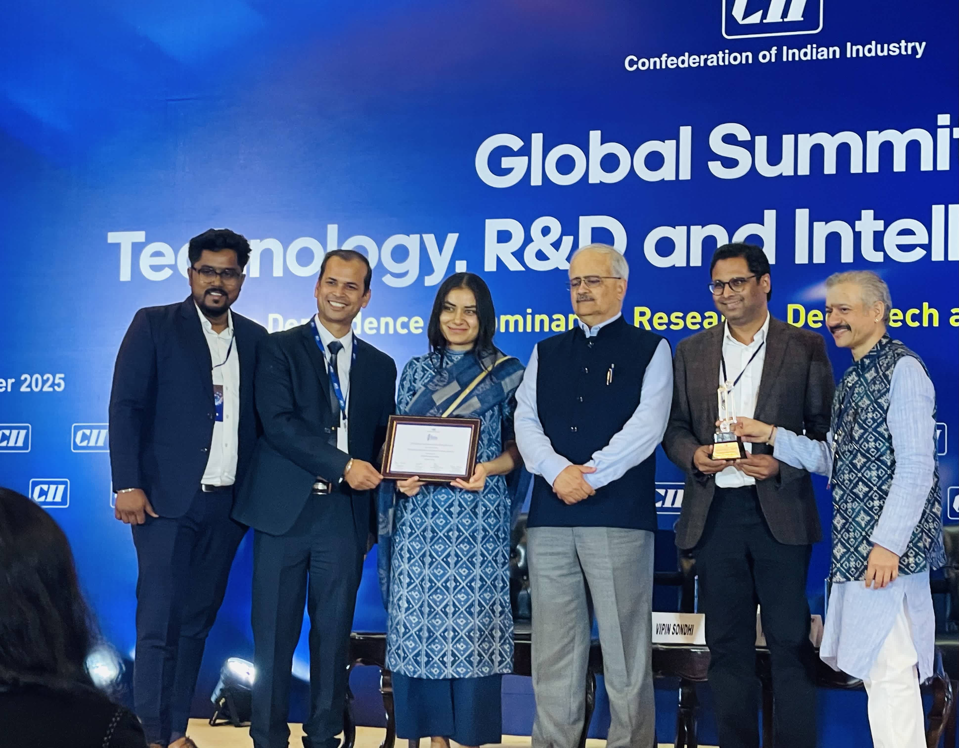 CII Names Tvarana Among India’s Top 20 Most Innovative Companies 