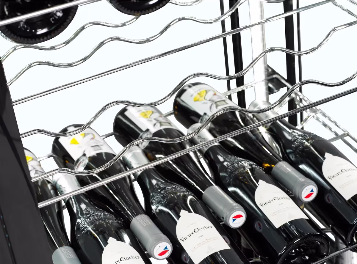 Étagère à vin fil