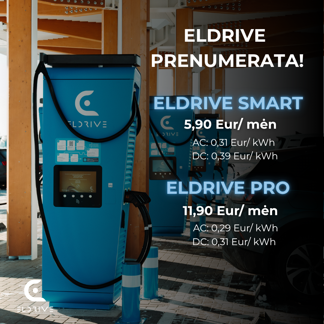 For EV drivers – Eldrive offers subscriptions with lower charging prices