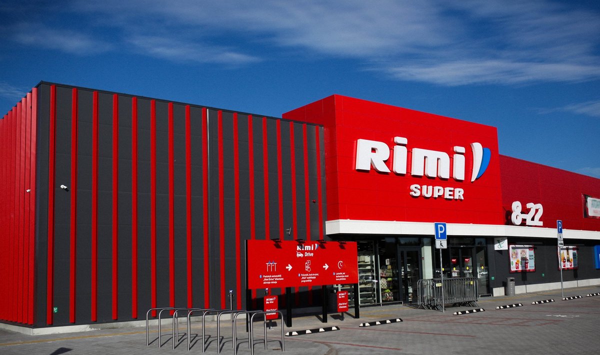 Lower charging prices at Rimi stores over the holiday period
