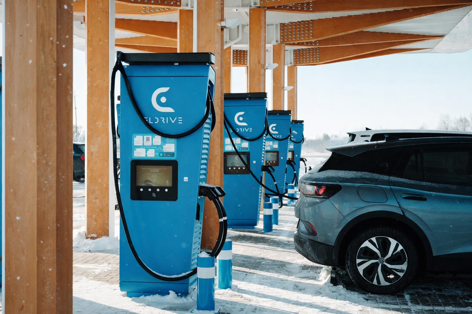 Freezing cold did not stop electric cars – charging sessions jumped by a quarter