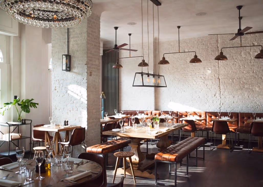 Innenansicht Restaurant Spindler