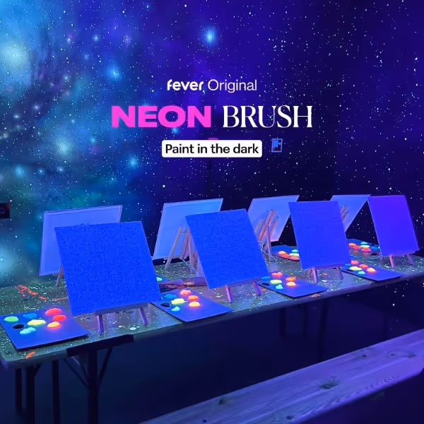 Neon Brush Logo