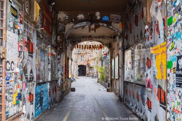 Versteckte Hinterhof Berlin