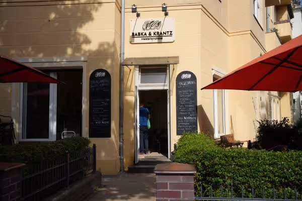 Babka und Krantz Cafe von außen