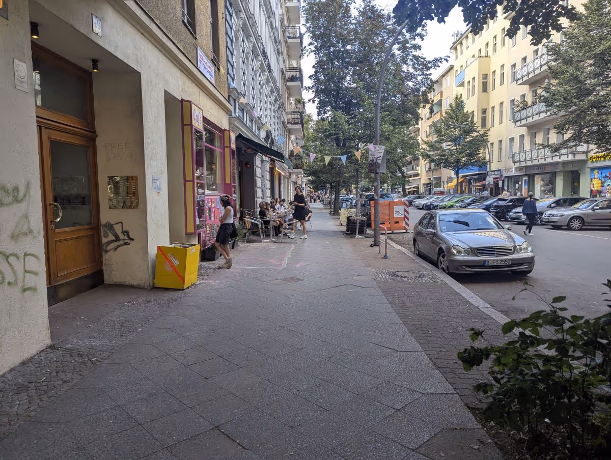 Straße im Akazienkiez