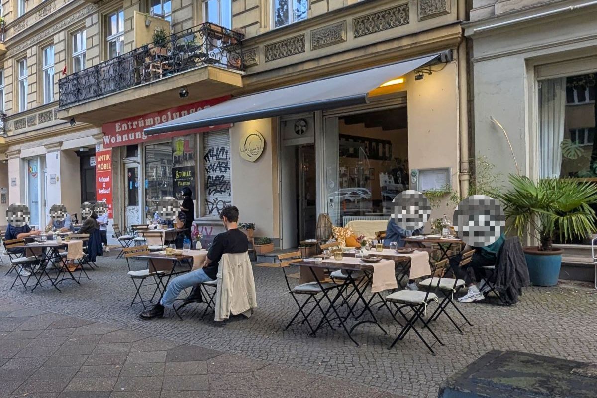 La Galante Sitzbereich draußen