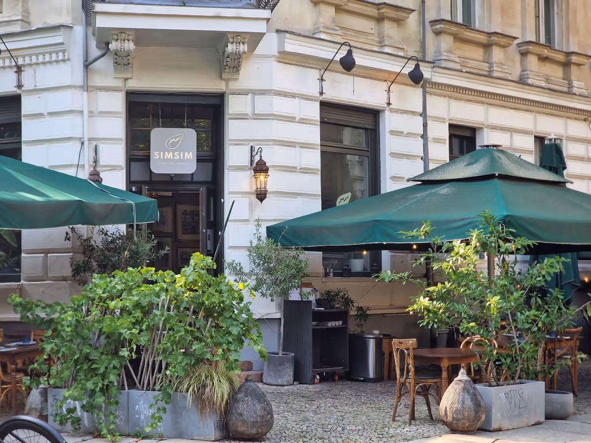 Restaurant SimSim von außen