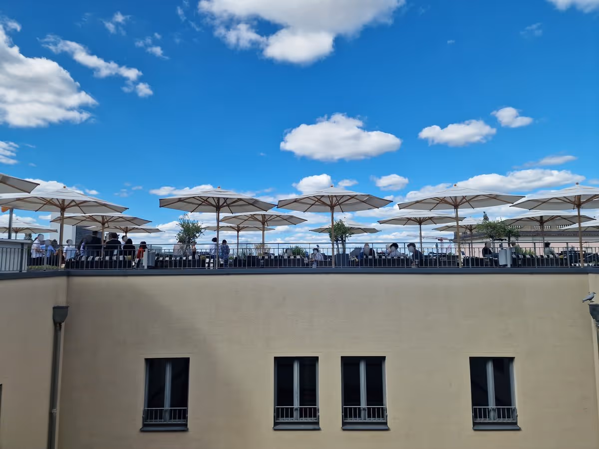 Hotel de Rome Dachterasse