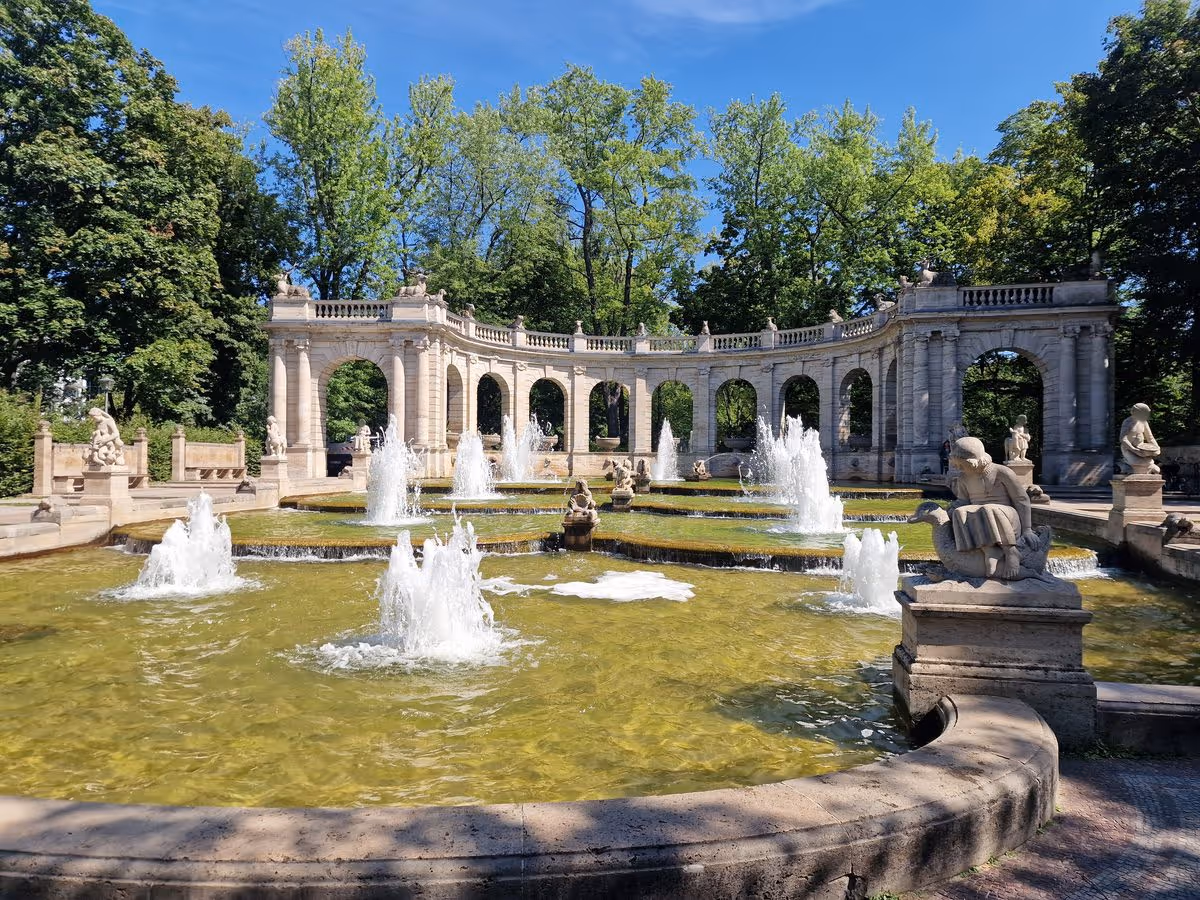 Brunnen im Volkspark Friedrichshain