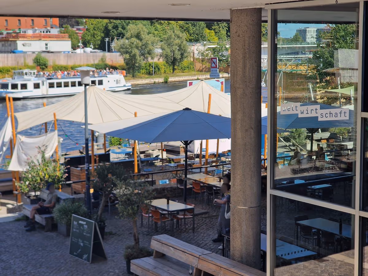 Restaurant Weltwirtschaft Außenbereich