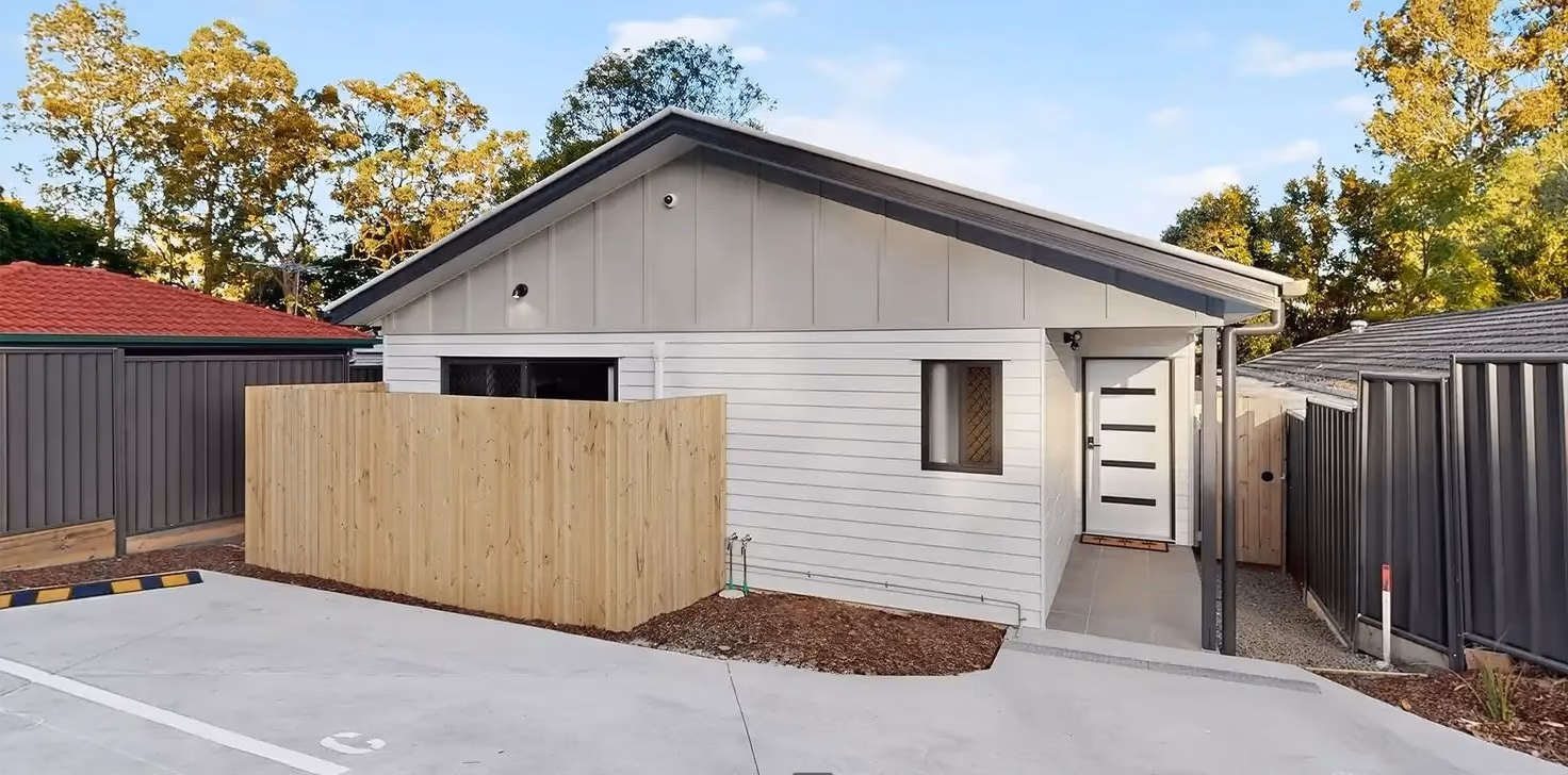 Project Springfield Forest Lake QLD co-living completed dwelling exterior