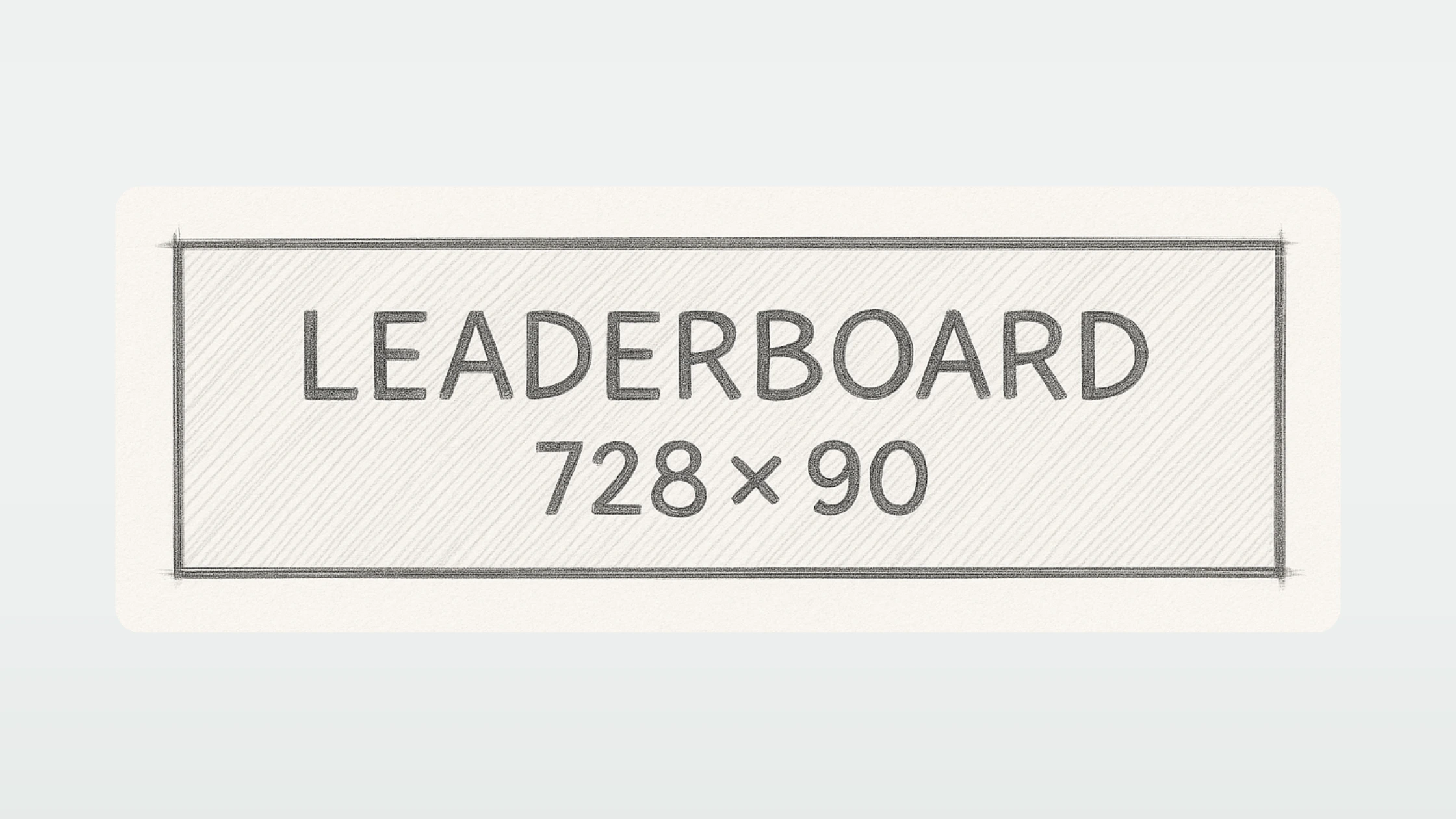 Billboard size 728x90