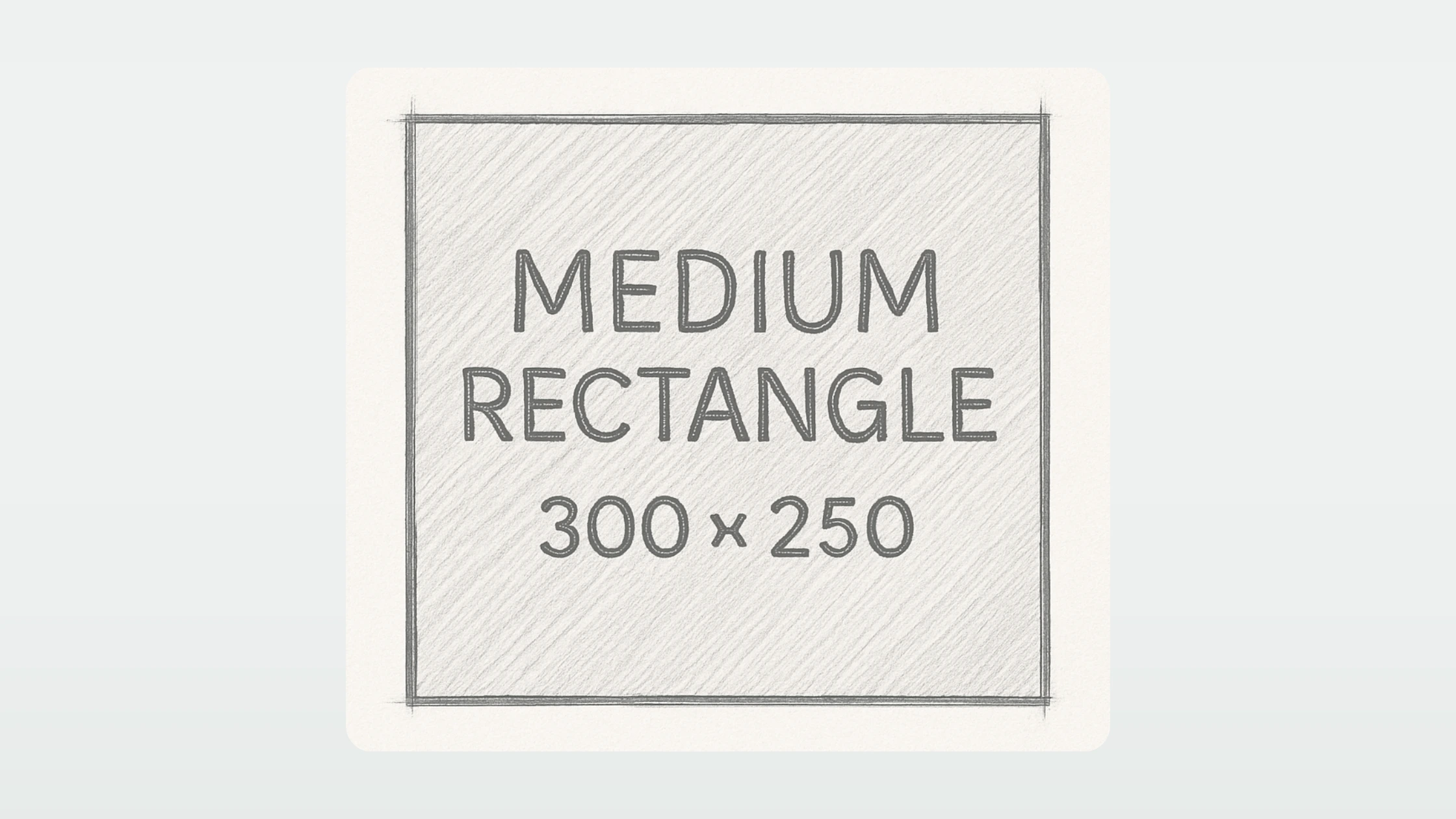 Billboard size 300x250