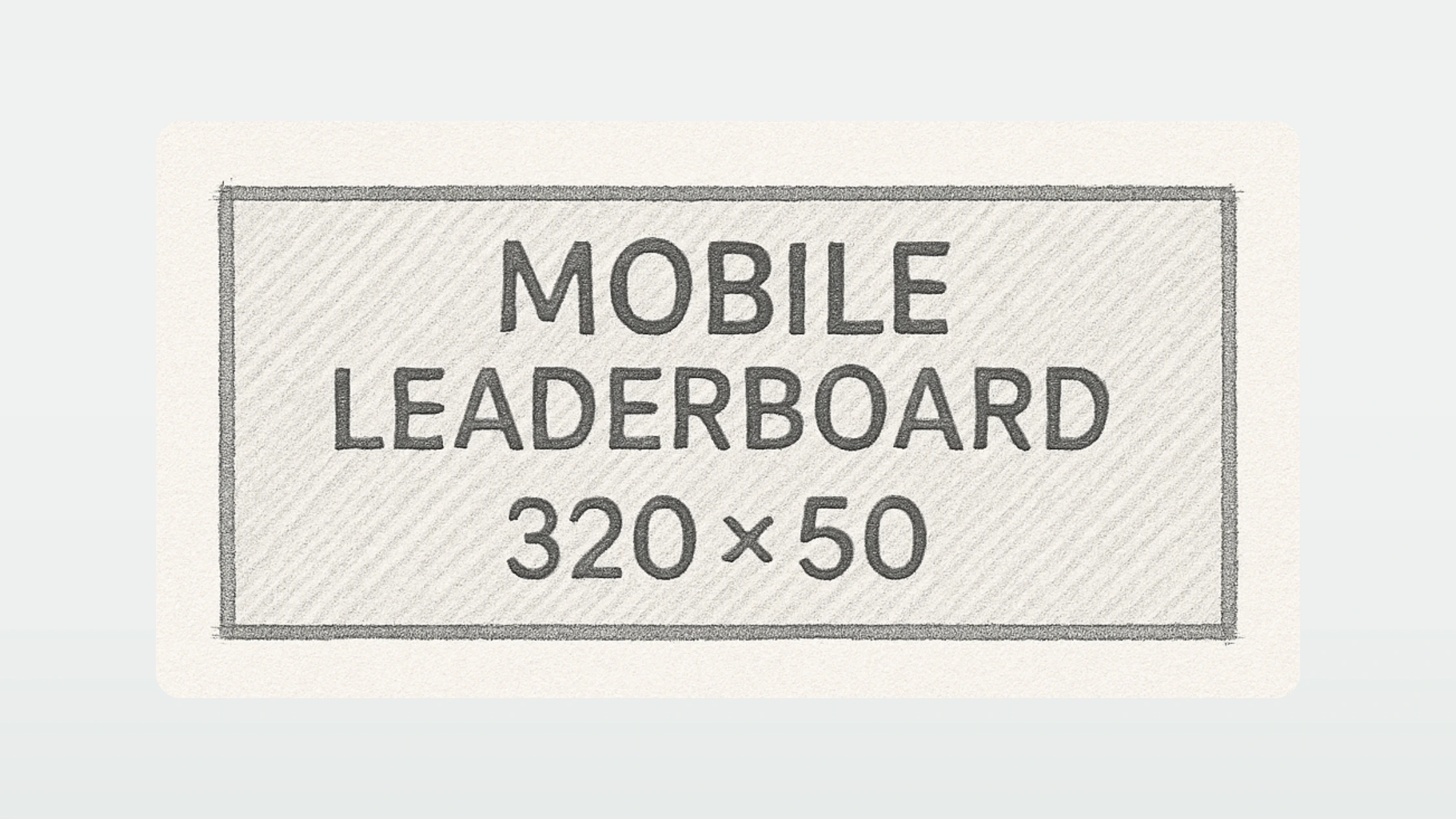 Billboard size 320x50