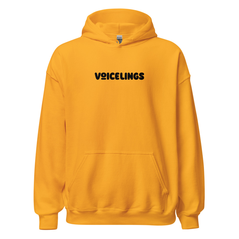 Voicelings Gold Yellow Unisex Hoodie