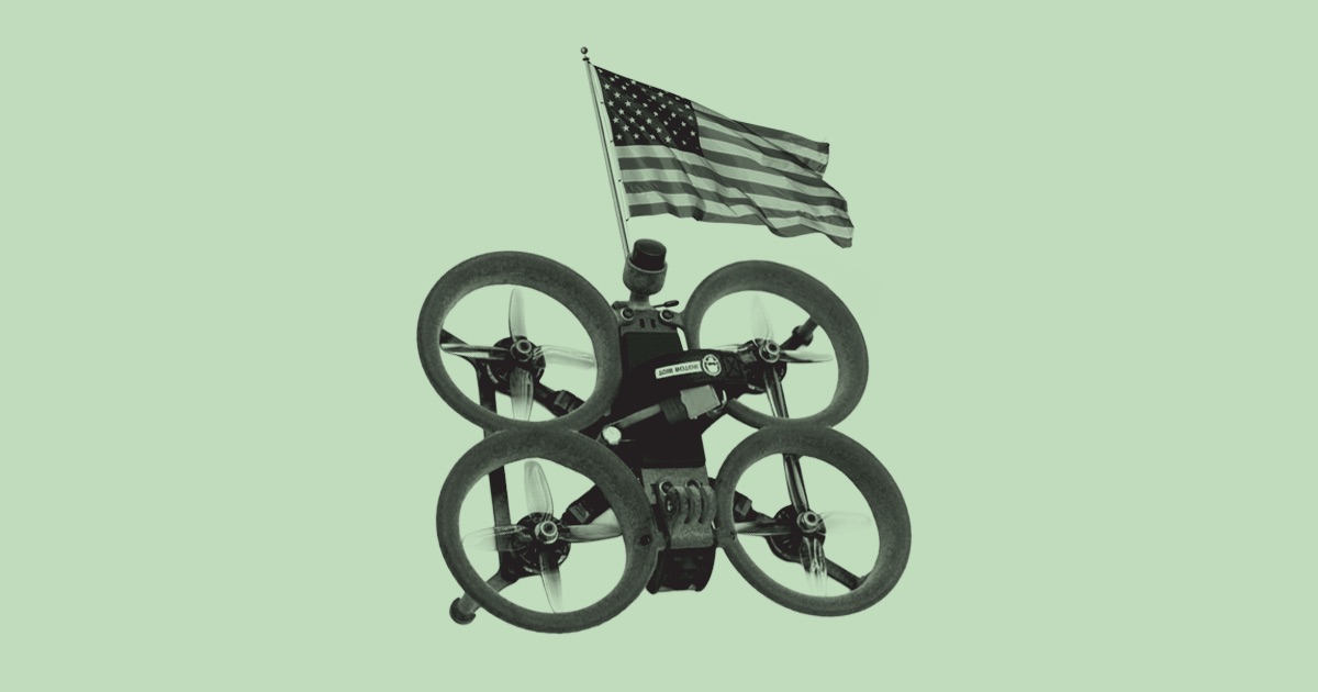 unusual machines drone america