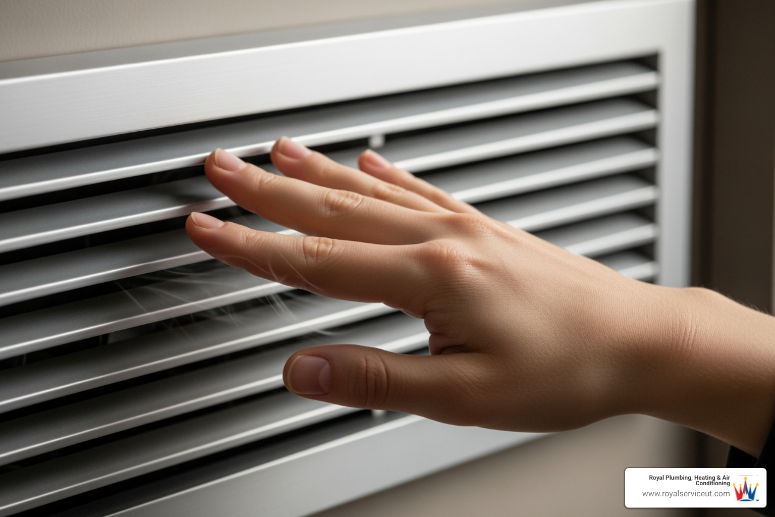 Hand feeling weak airflow from a vent - blower motor repair