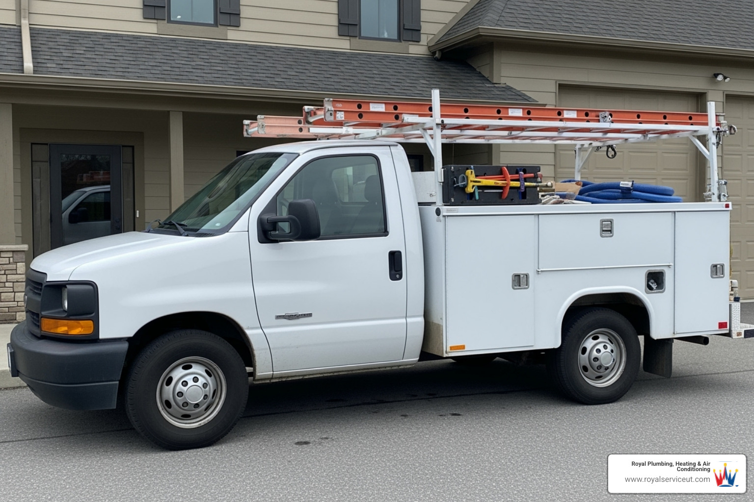 service truck with plumbing tools and equipment - plumbing repair salt lake city ut