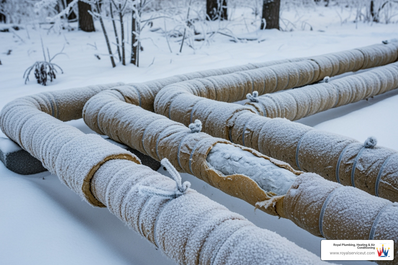 insulated pipes for winter - plumbing repair salt lake city ut