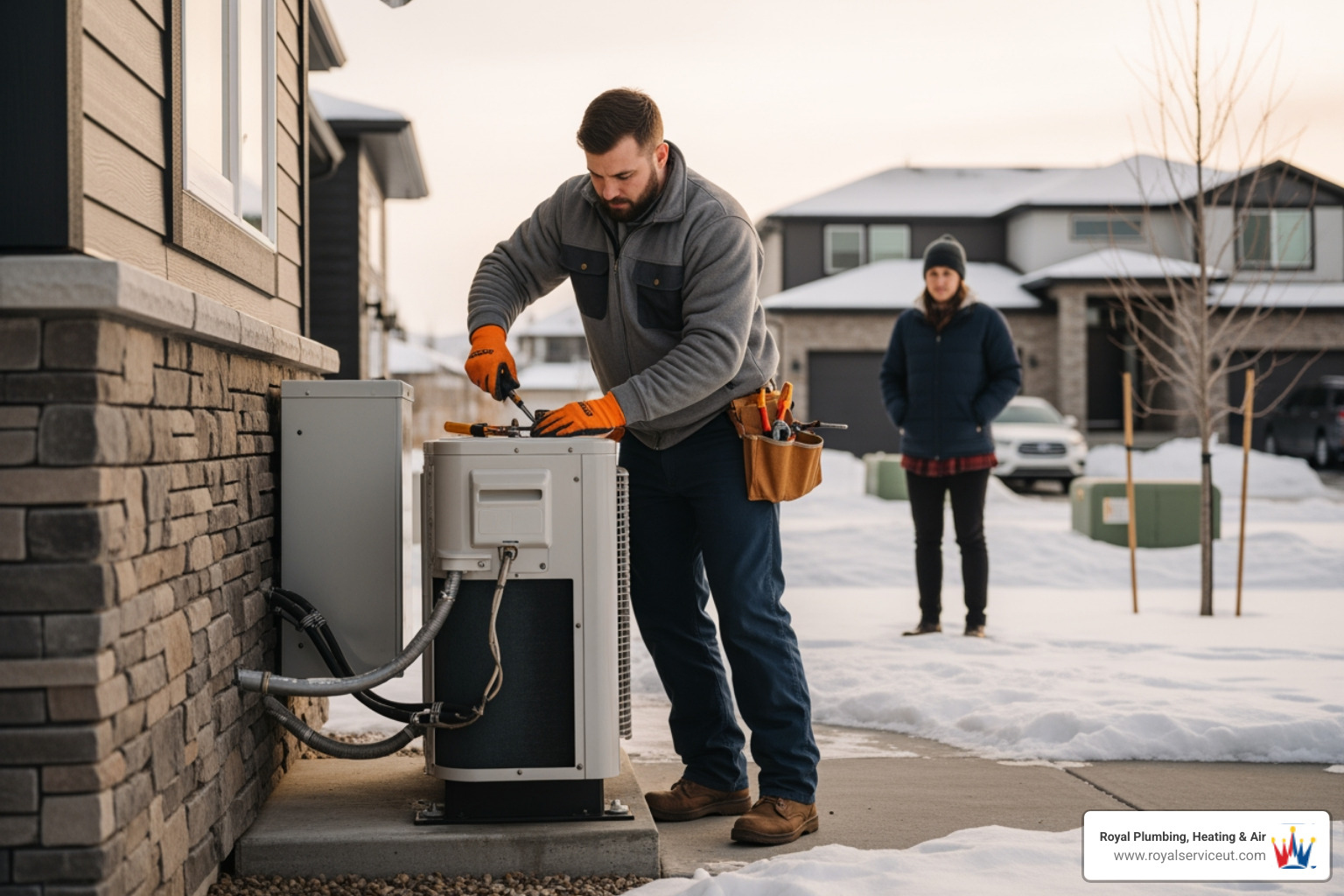 heat pump replacement emergency in roy, ut