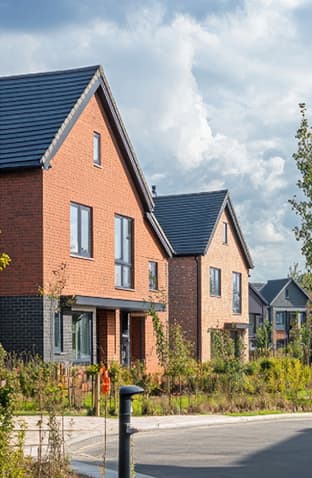 A modern housing development