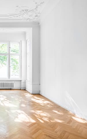 A photo of a recently decorated interior