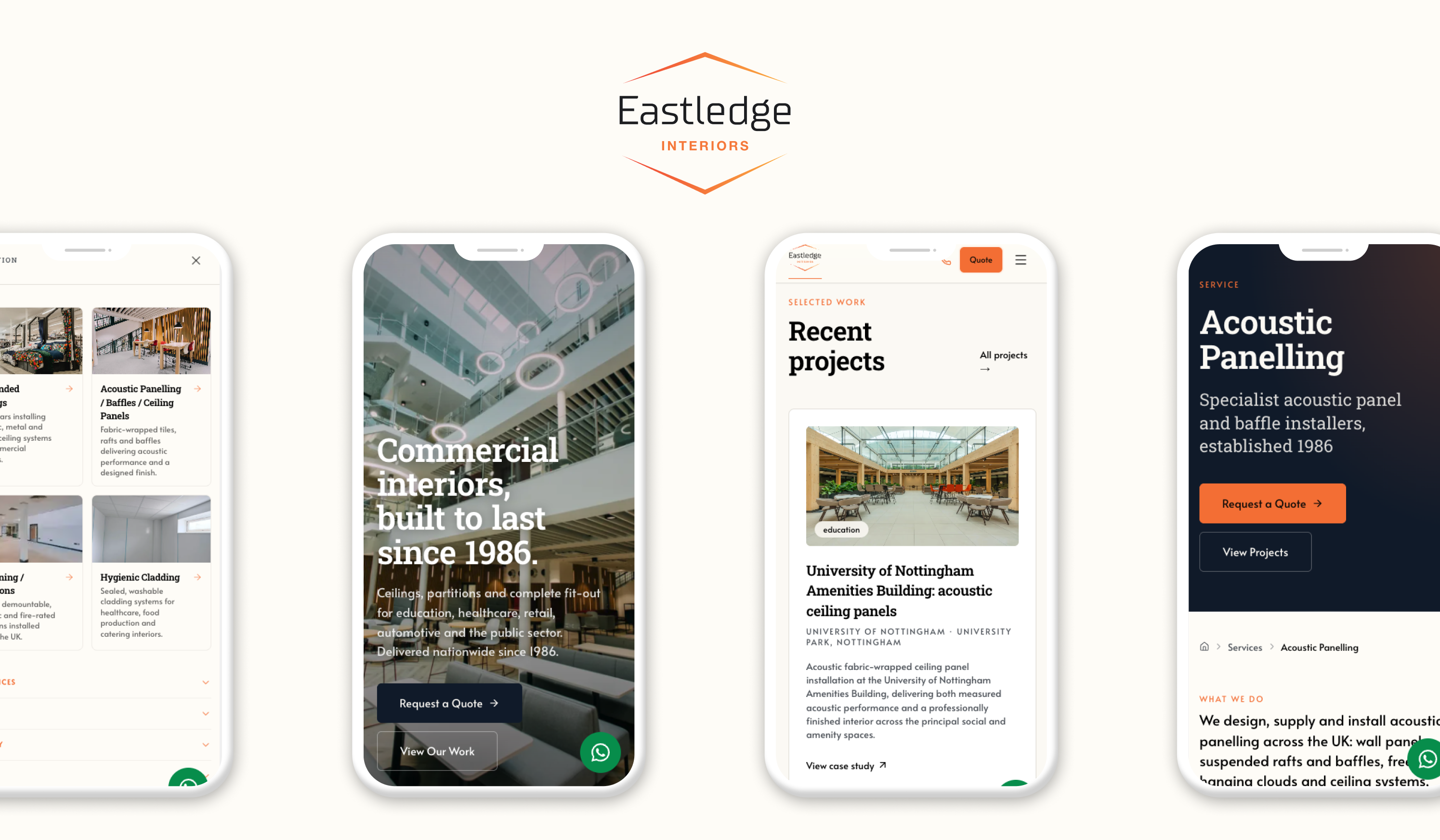 Eastledge: Transforming the Digital Presence of a Commercial Interiors Specialist