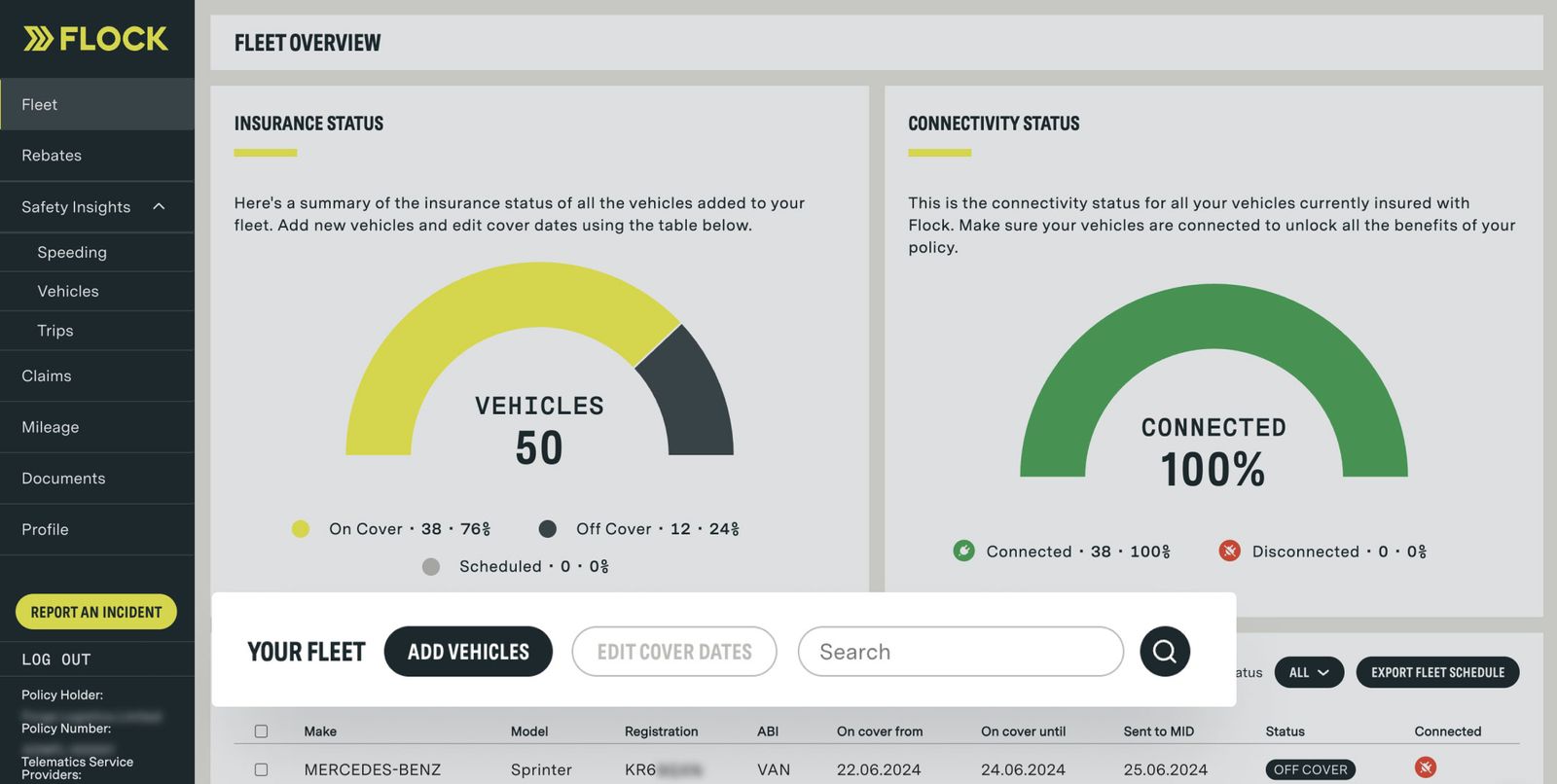 Taxi & PCO Fleet Insurance | Flock