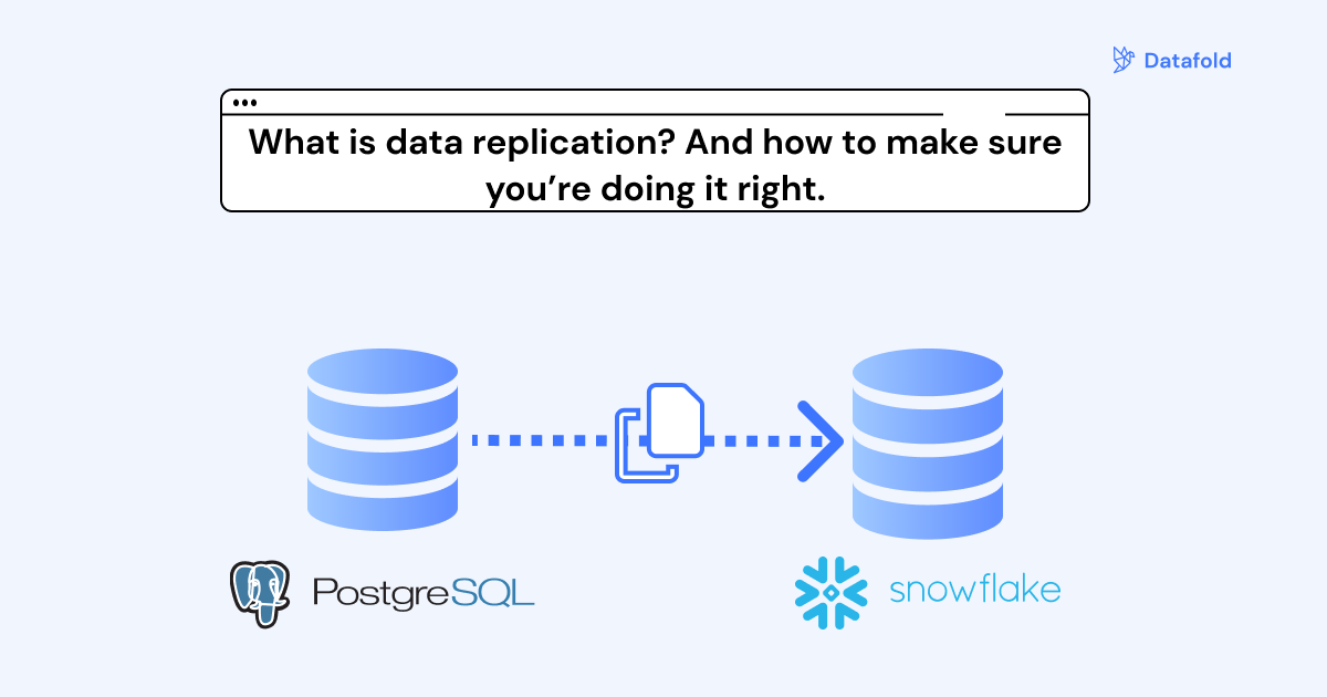 What is data replication? And how to make sure you're doing it right