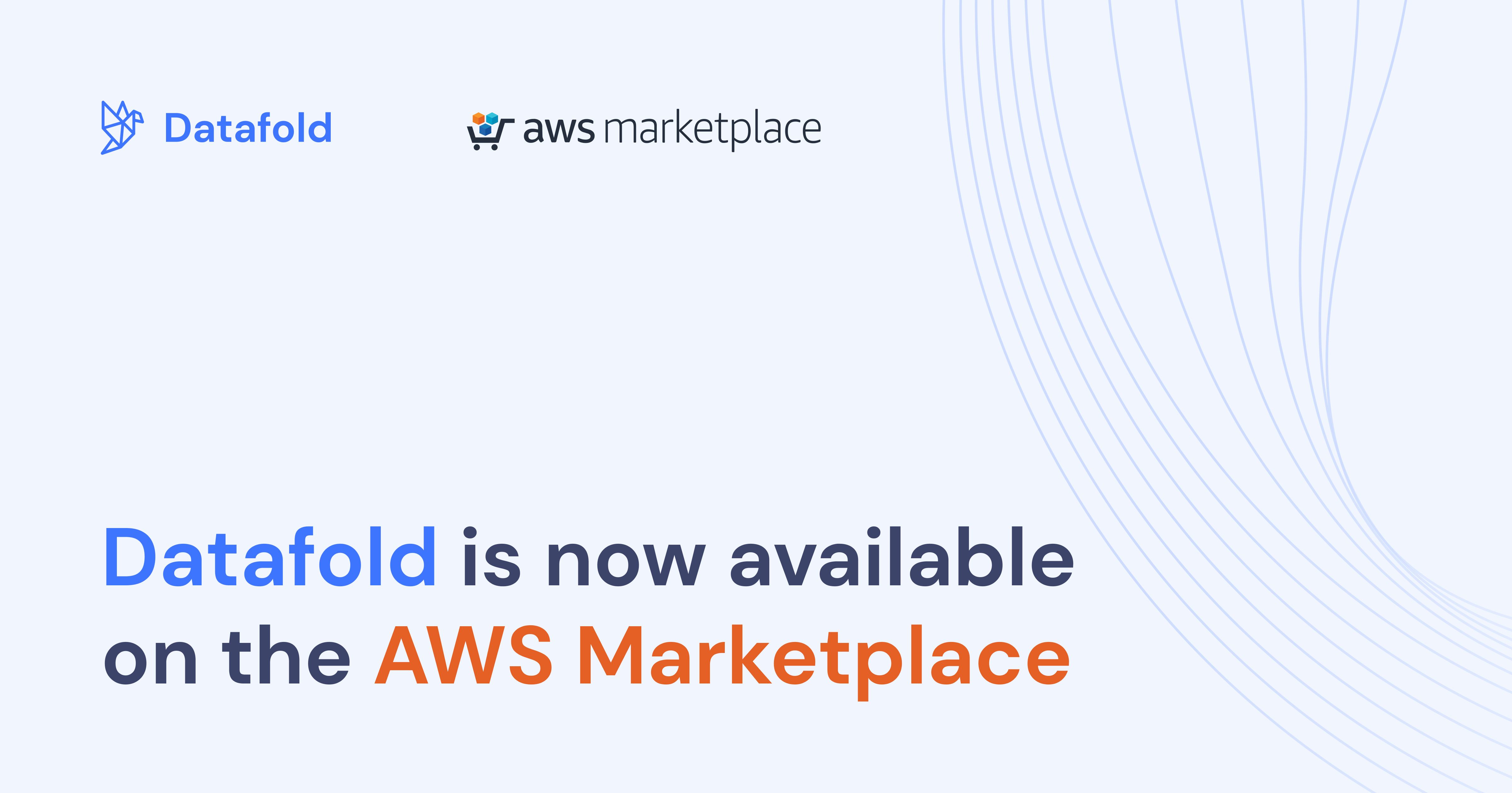 Datafold is now available on the AWS Marketplace.