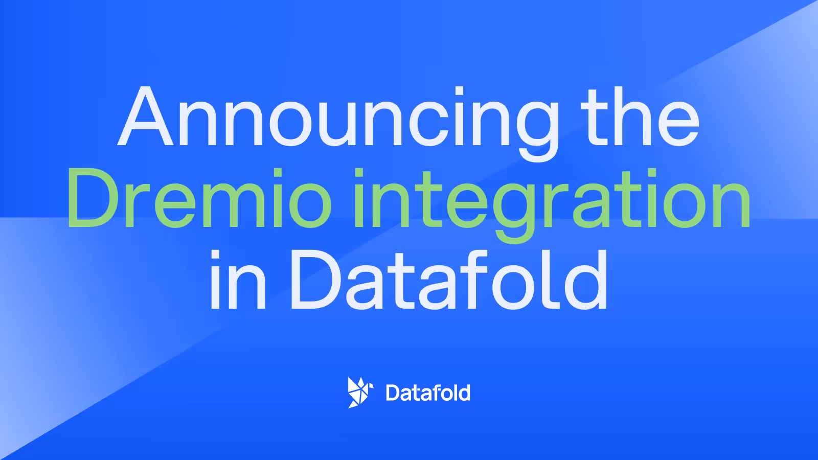 Announcing the Dremio integration in Datafold