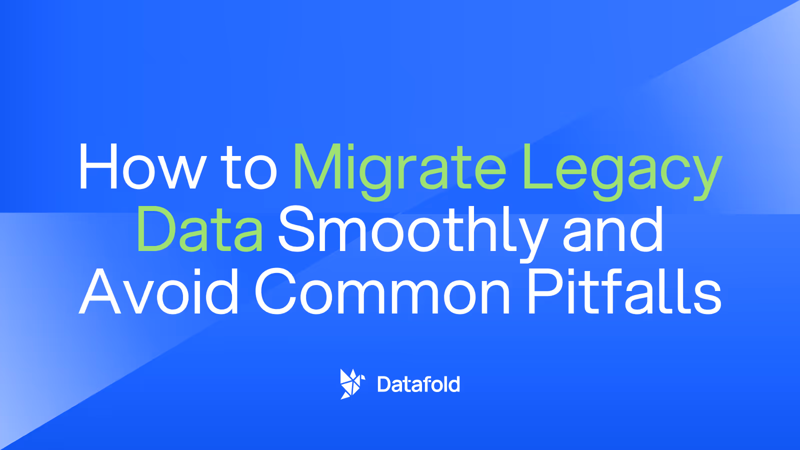 Overcoming Legacy Data Migration Challenges with Confidence