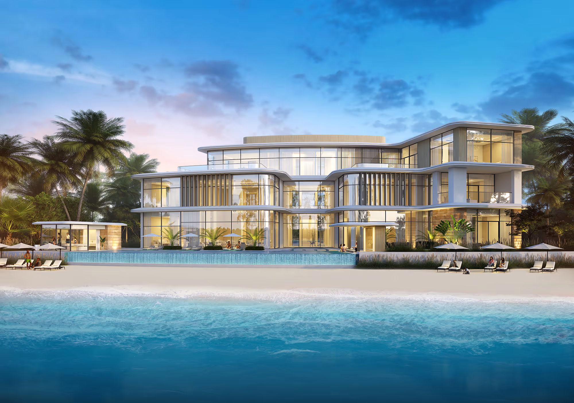 Siniya Island Villa lagoon side | Dubai investment property