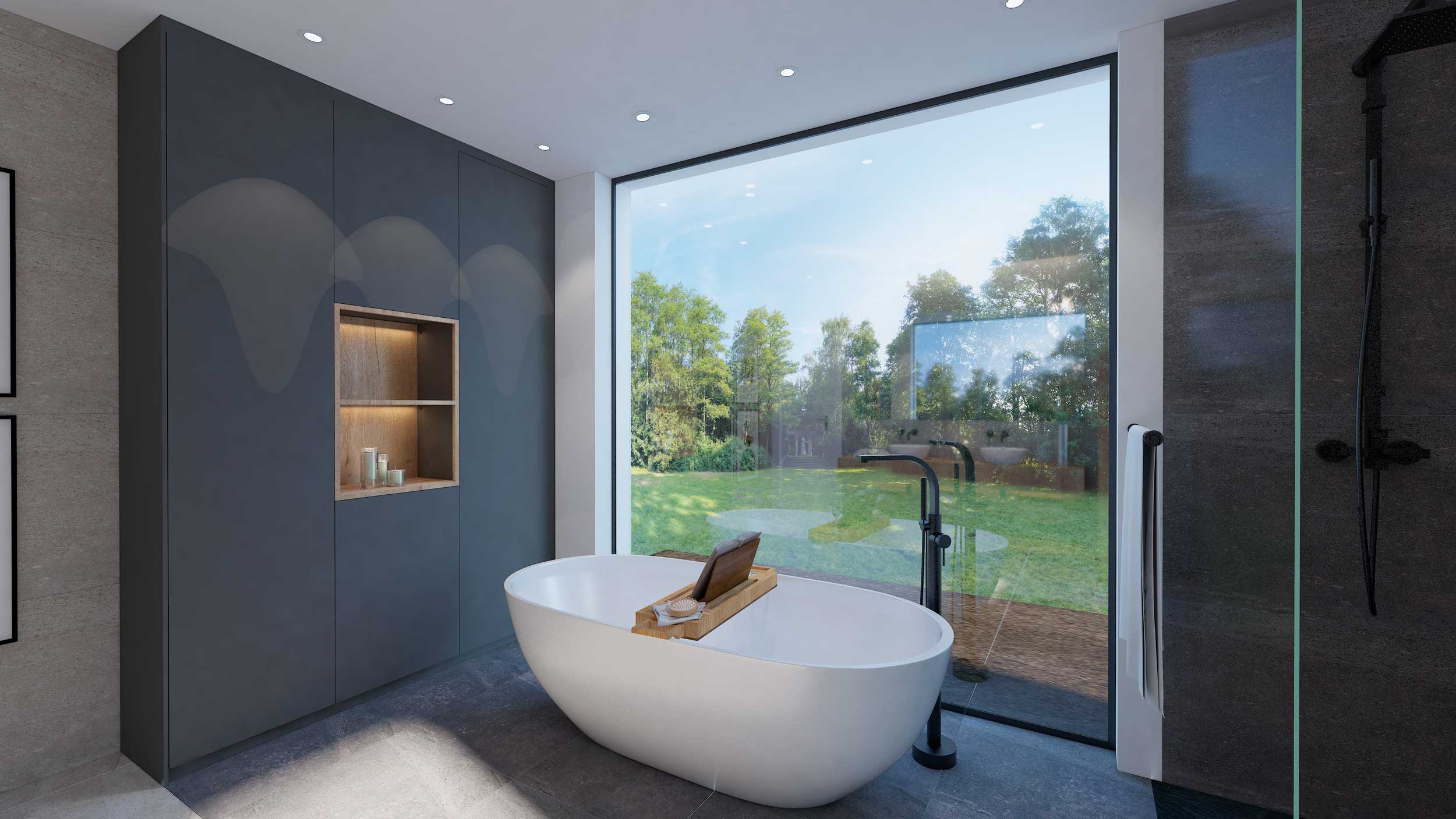 How to Make a Small Bathroom Feel Like a Hotel Spa