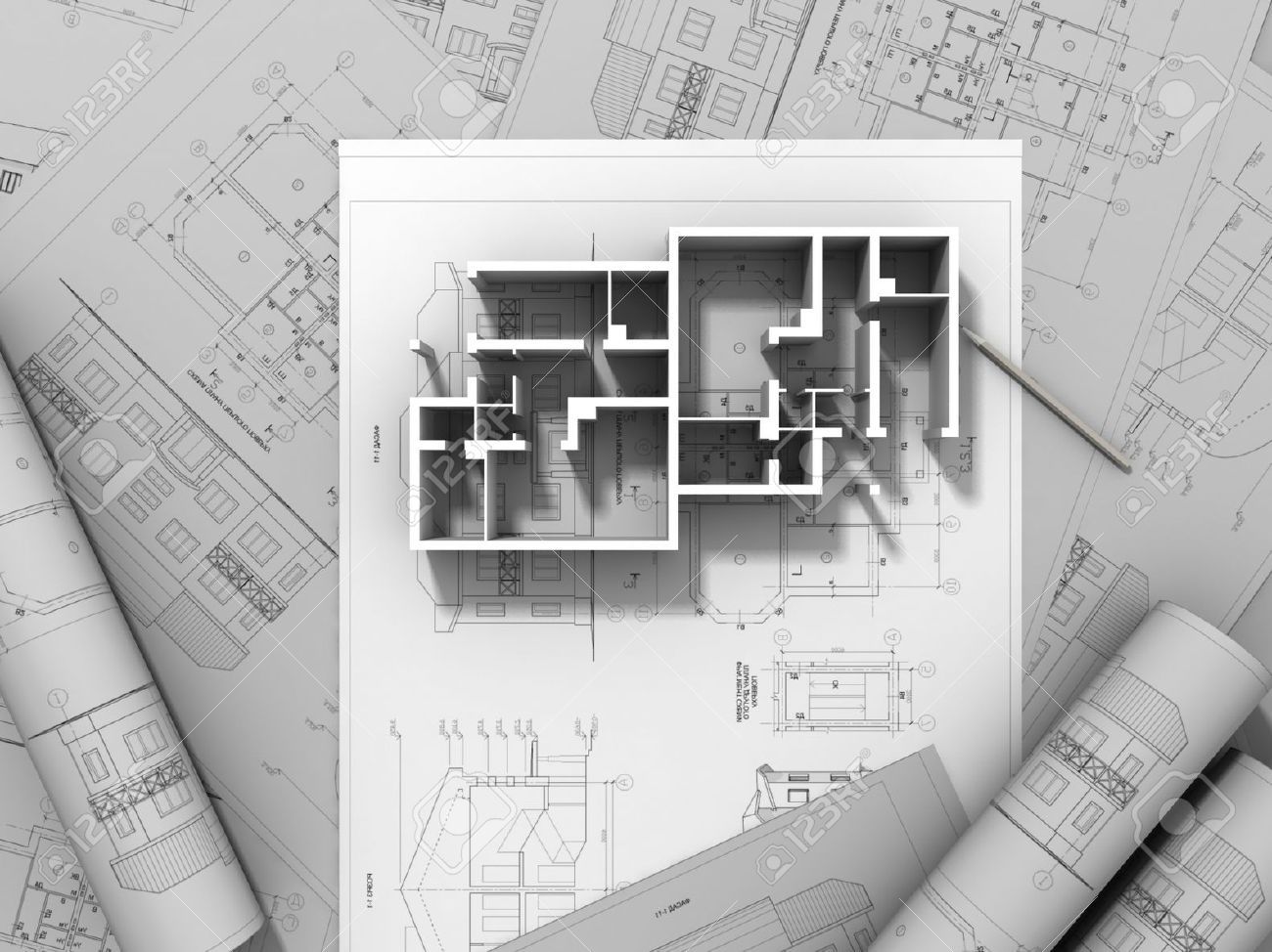From 2D Drawings to 3D Visualisation