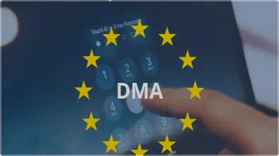 Image illustrating the DMA, a new EU directive aimed at enhancing data protection for users.