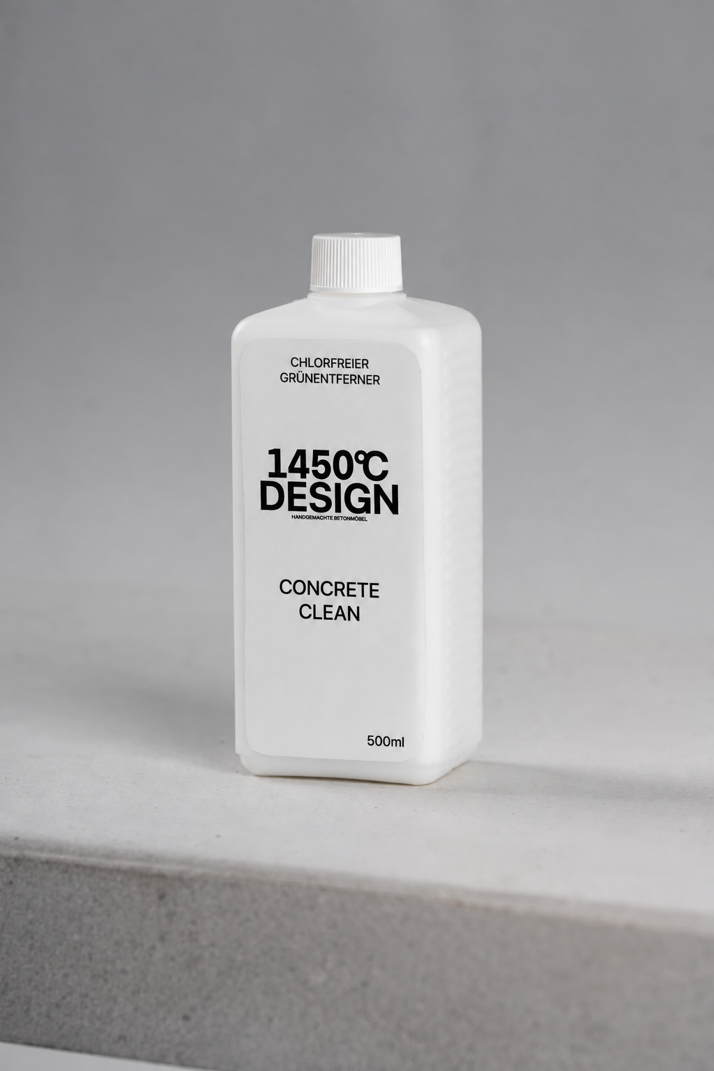 ConcreteClean – chlorfreier Grünentferner, 500-ml-Flasche