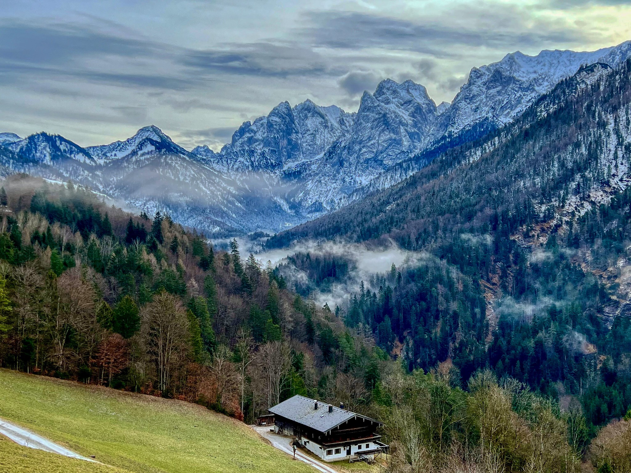 house in the mountains 