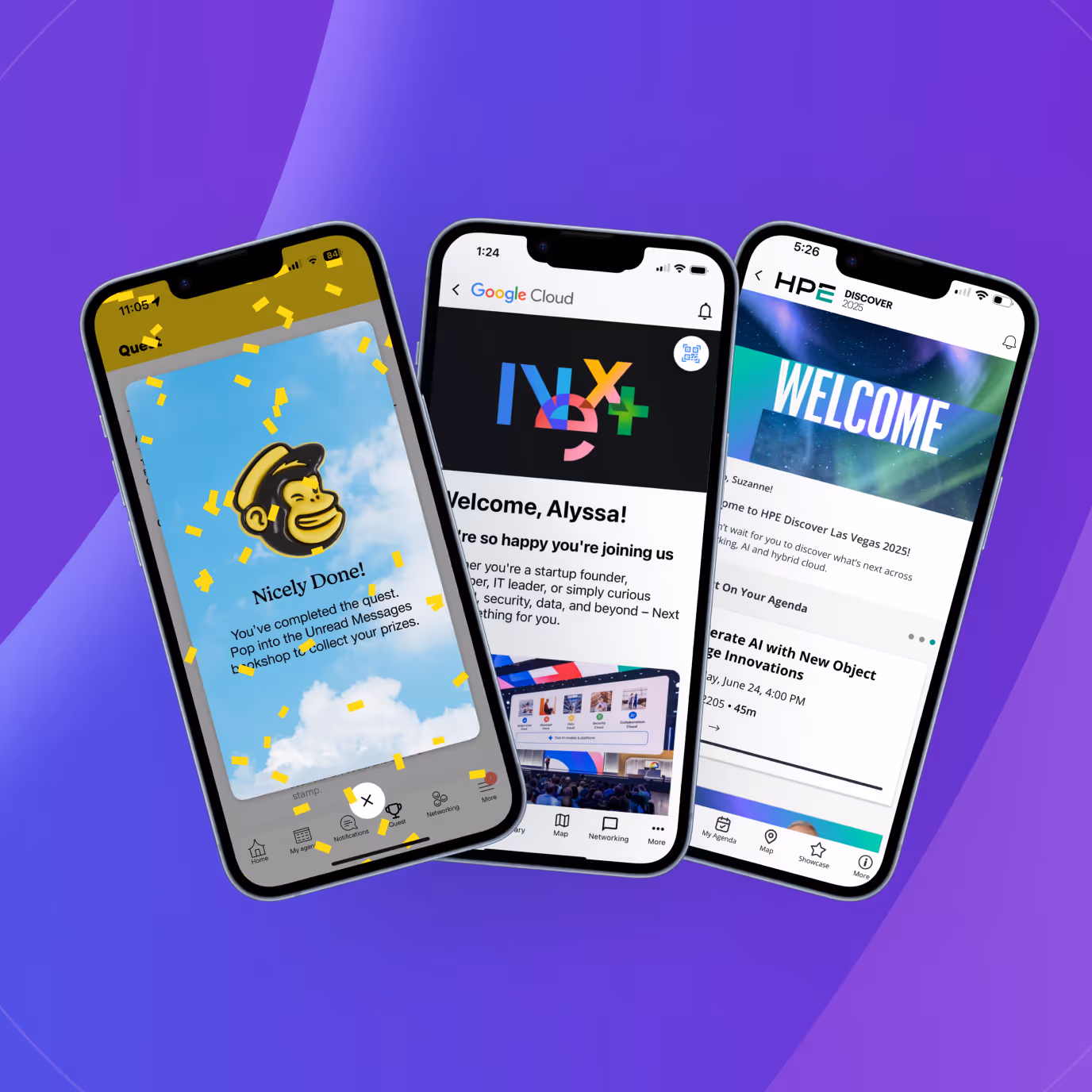 Amego event mobile app branded event app examples