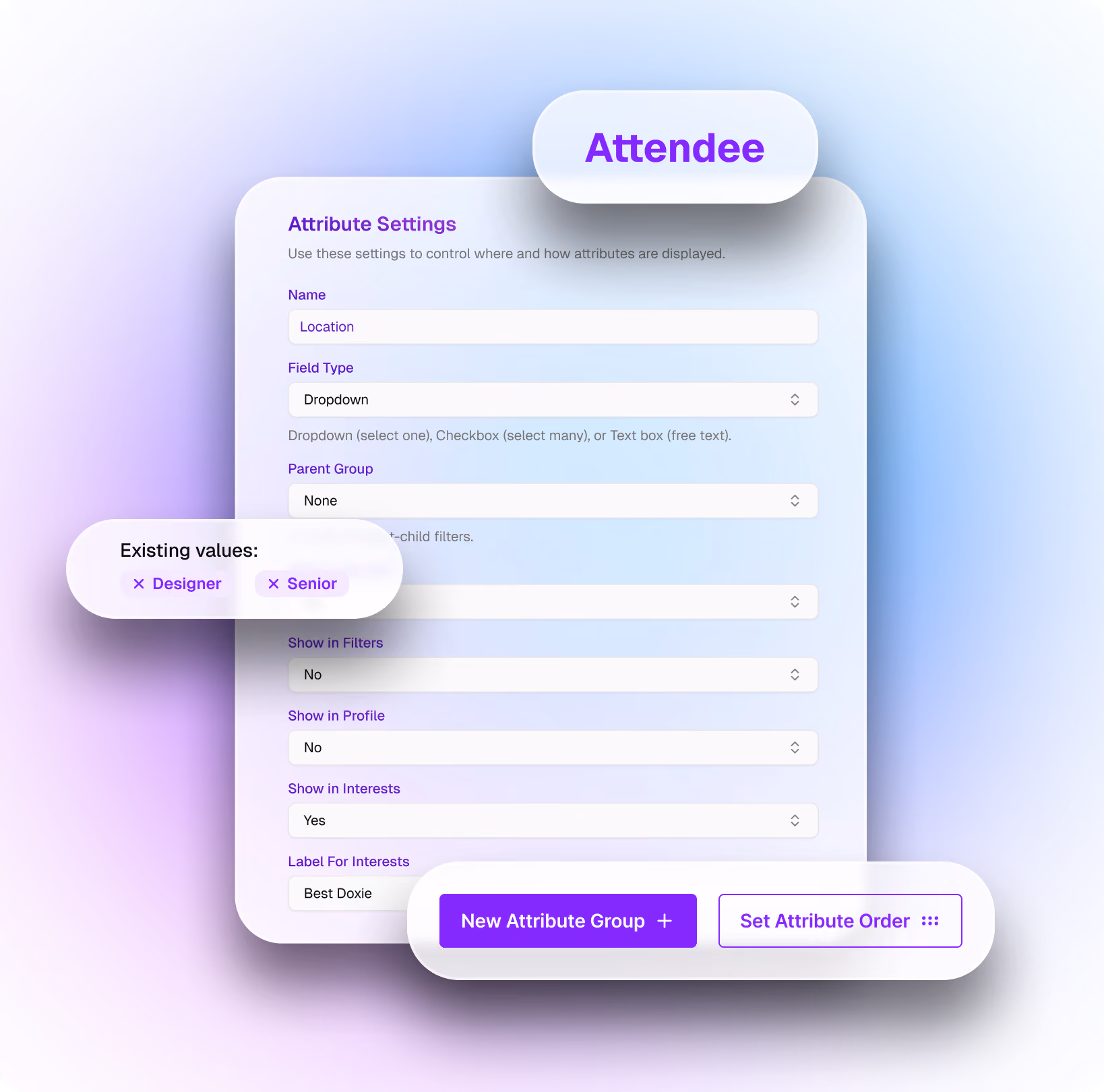 event app notifications