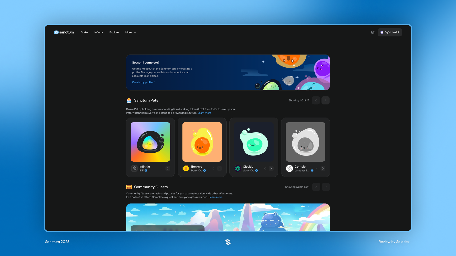 Some of the community programs offered by Sanctum