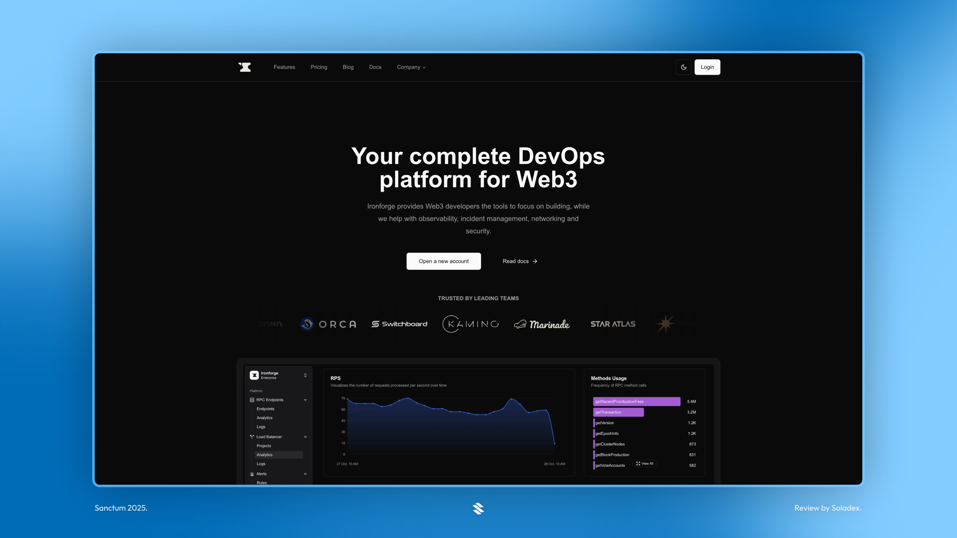 Sanctum's ironforge program offers a complete platform for Web3