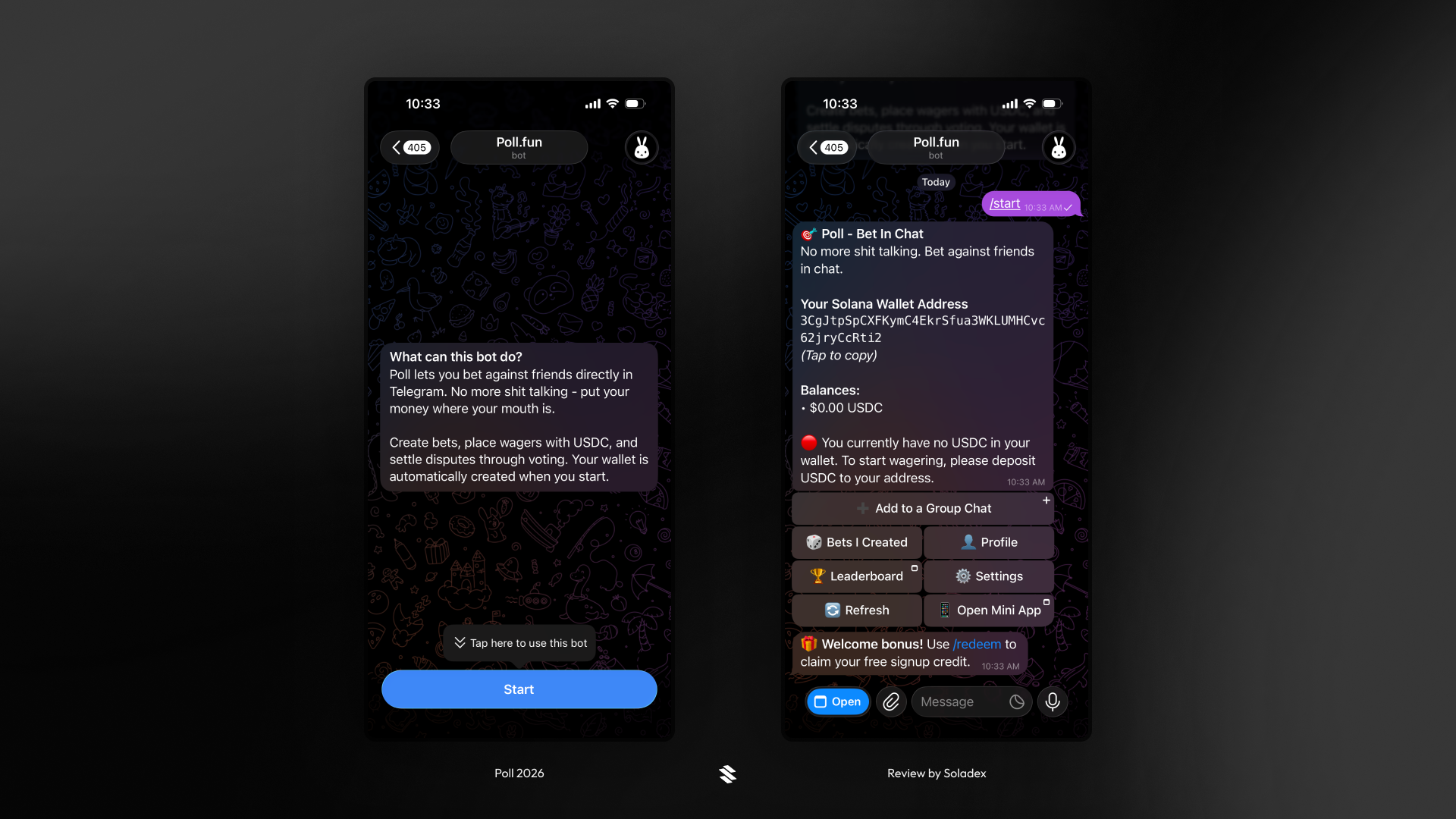 The Poll telegram bot