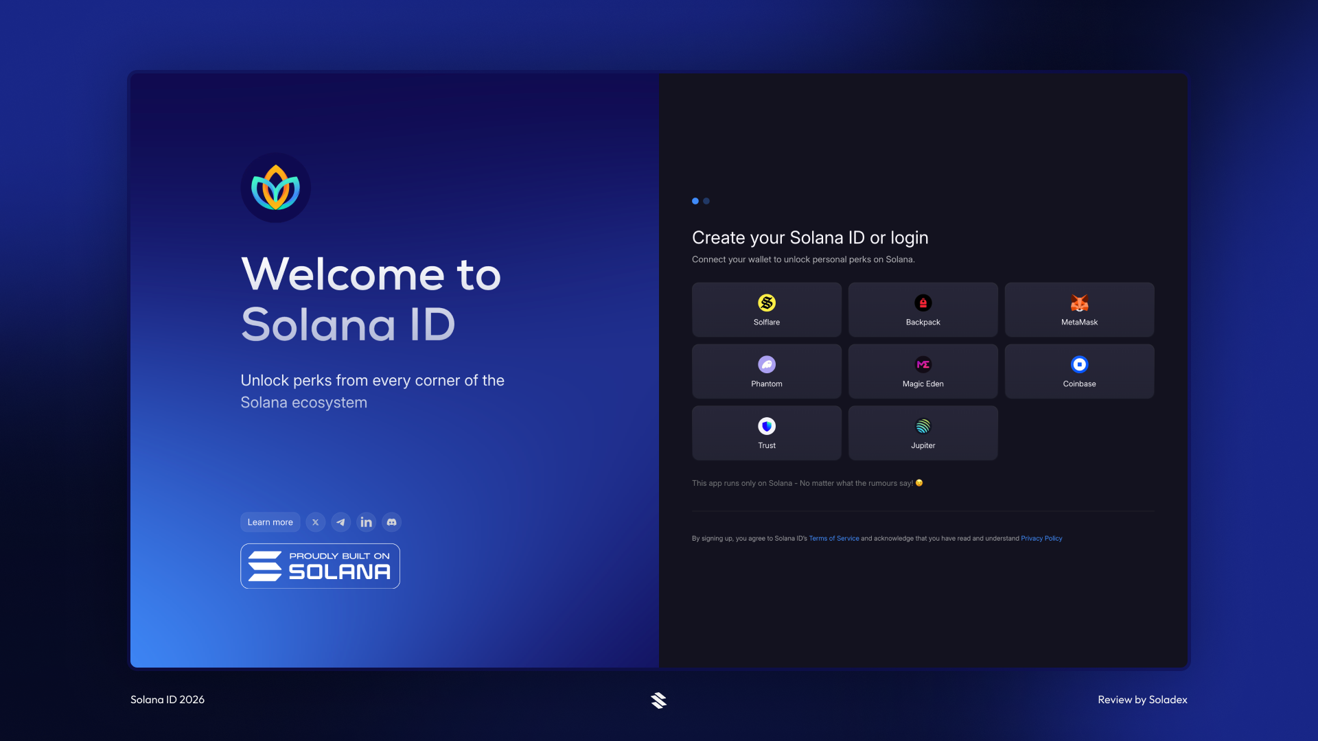 Creating a Solana ID