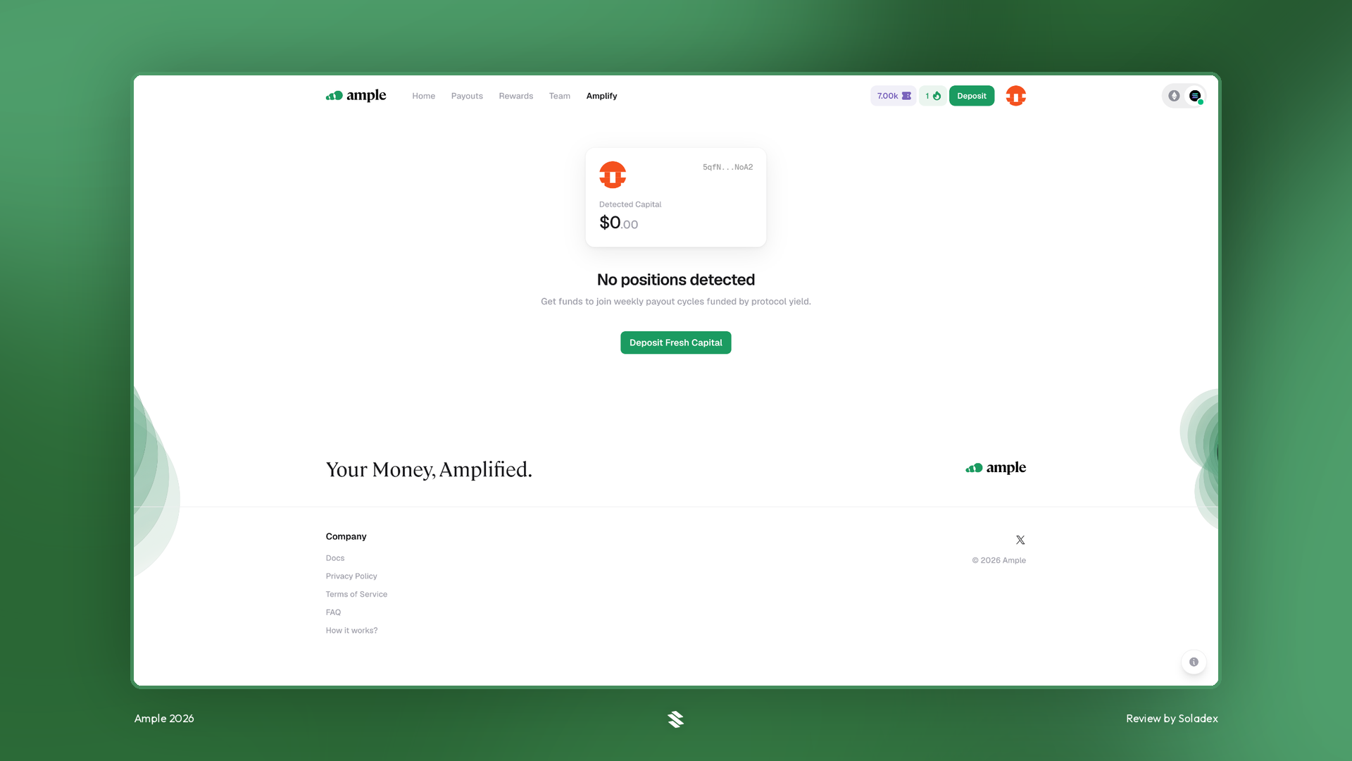 Migrating positions into Ample with Amplify