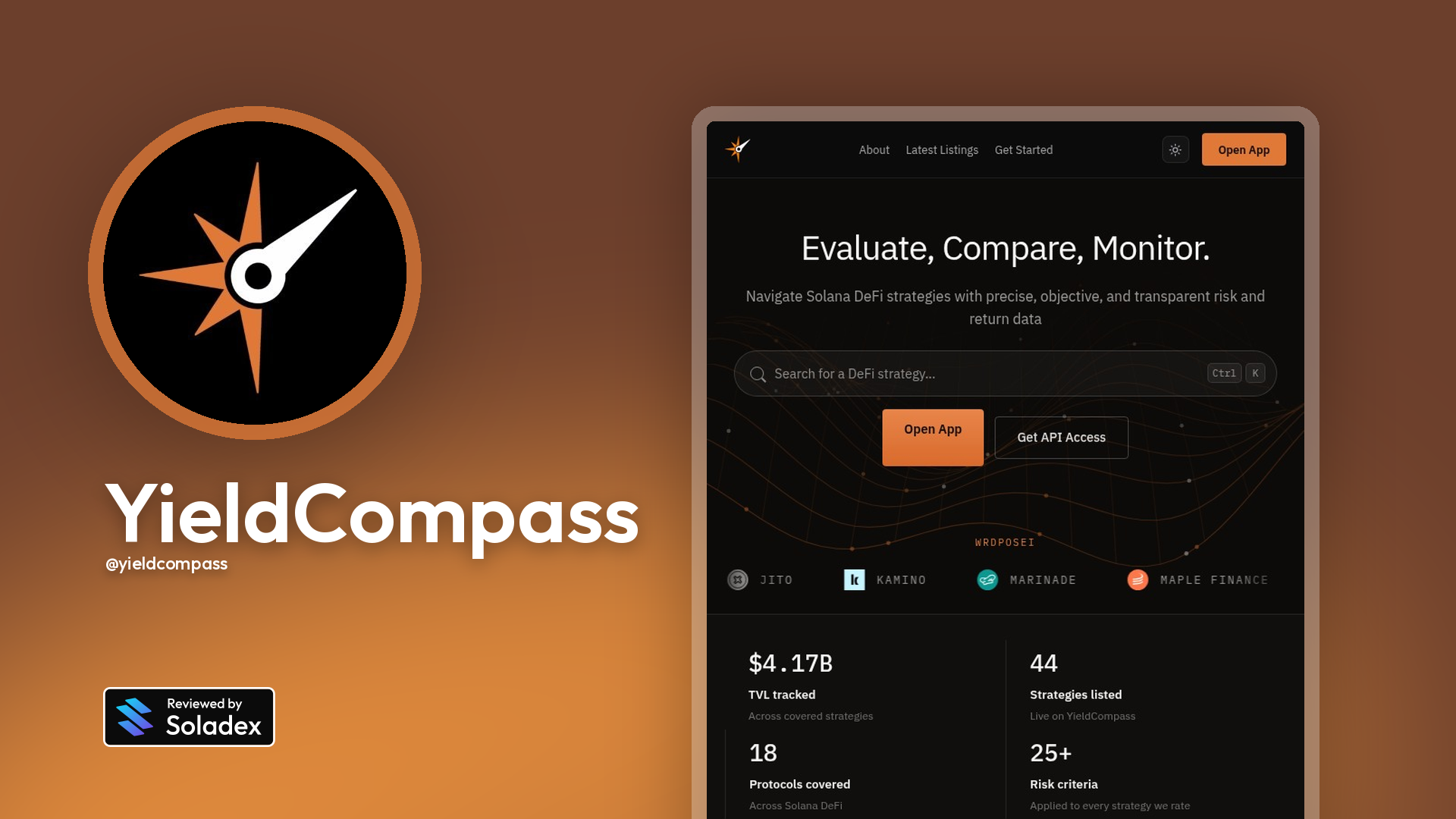 YieldCompass review on Soladex