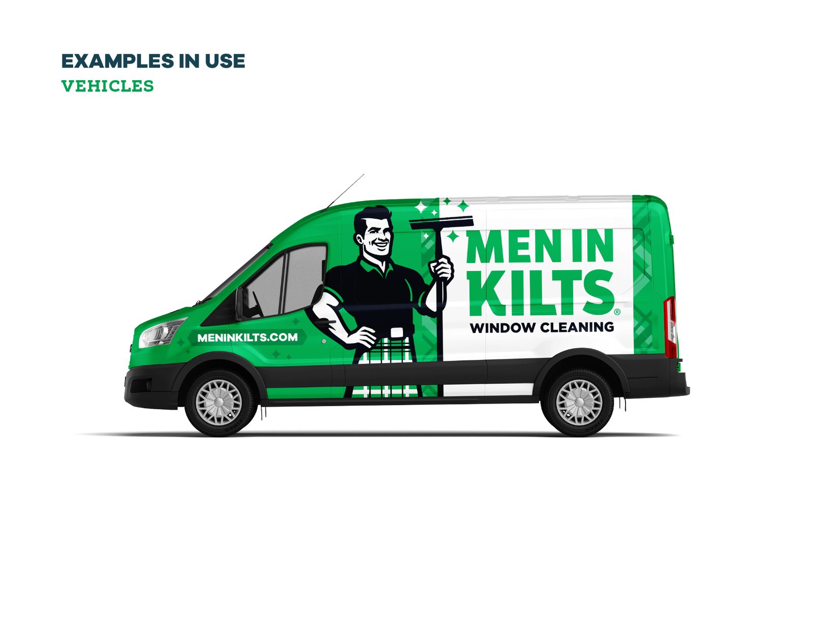 Vehicle wrap, van side